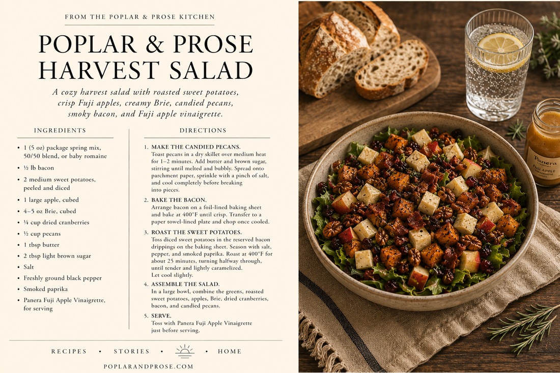 Harvest Salad | A Recipe from the Poplar & Prose Kitchen