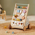 Tiny Land® Natural Wooden Baby Walker