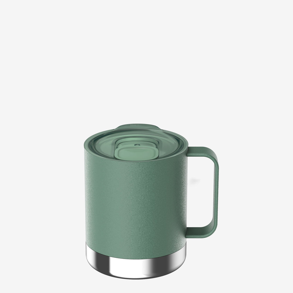 12oz Camp Mug | Insulated Coffee Mug with Splash-Proof Lid