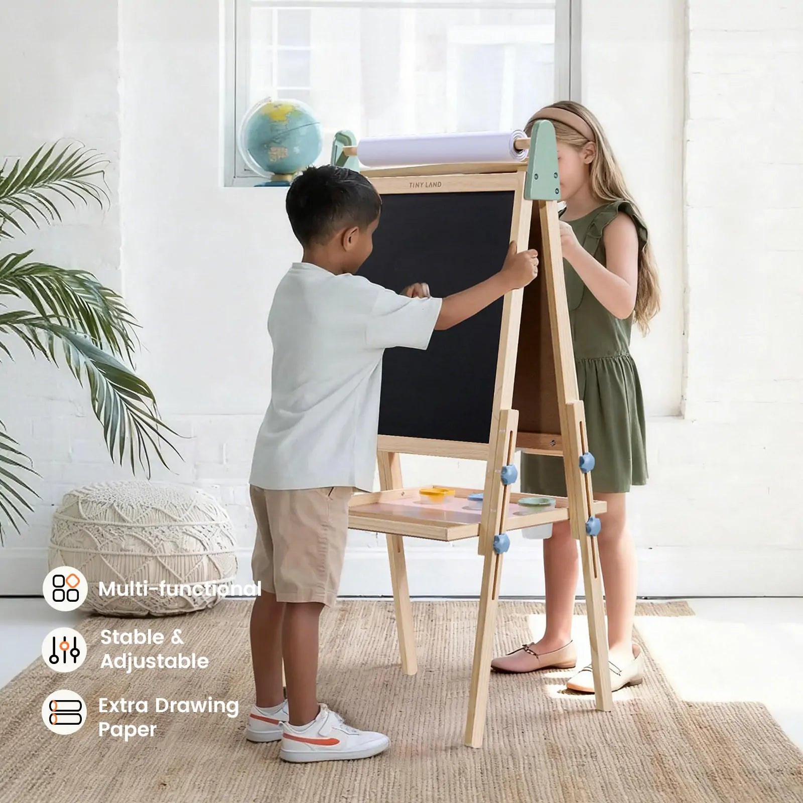 Tiny Land® 3-in-1 Kids Art Easel
