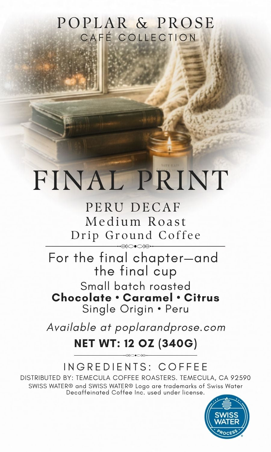 Final Print Decaf Coffee | Medium Roast Peru