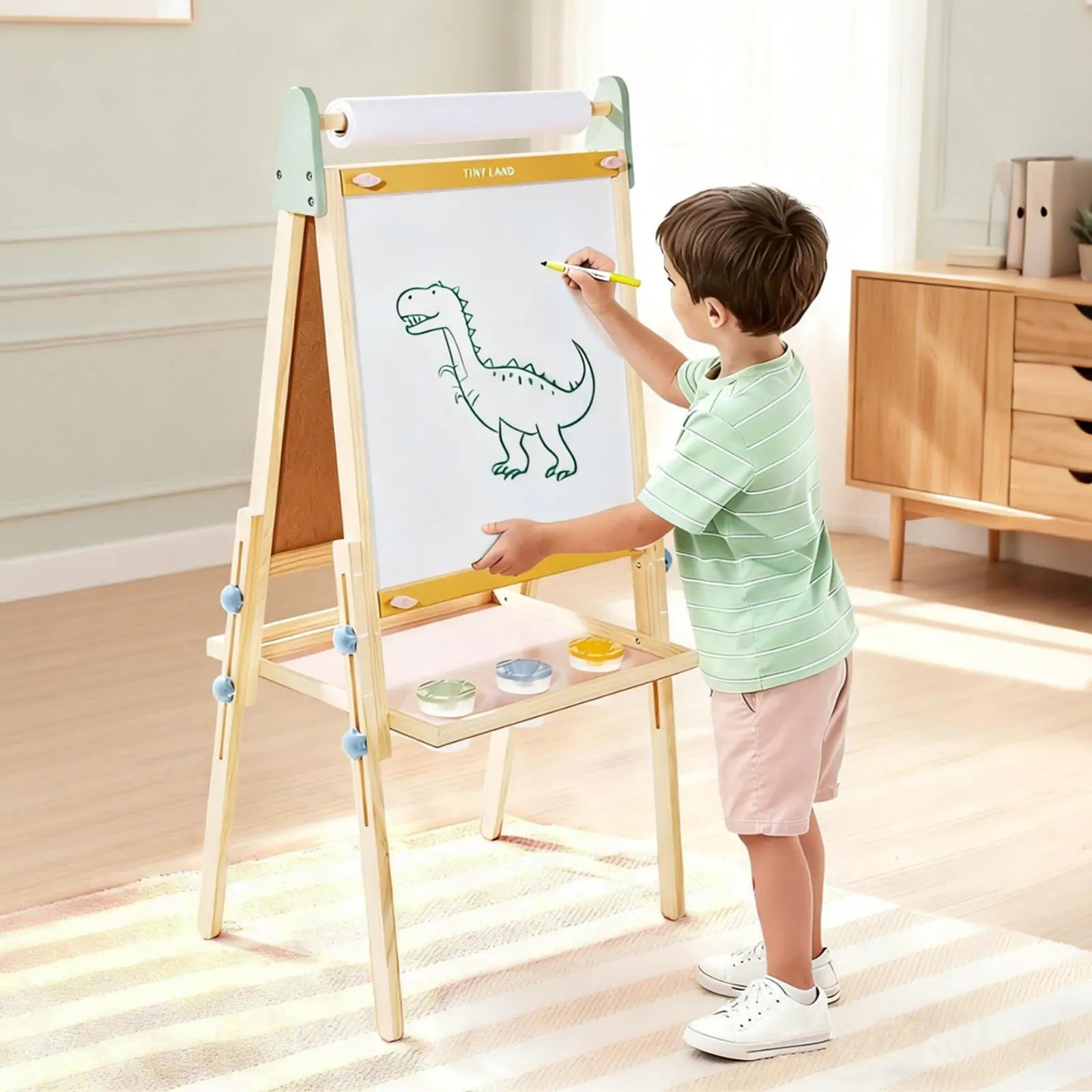 Tiny Land® 3-in-1 Kids Art Easel