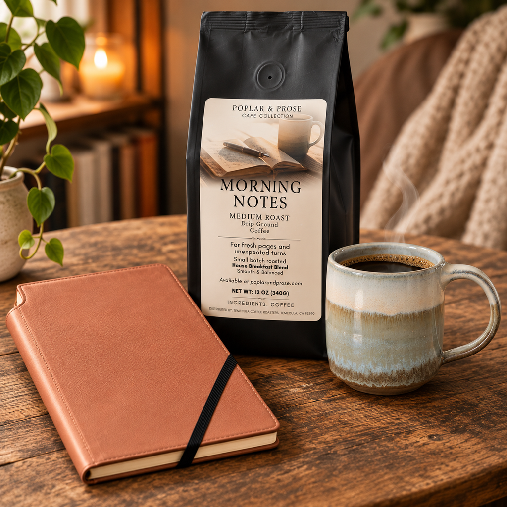 Cozy Morning Writing Set | Coffee, Journal, & Mug