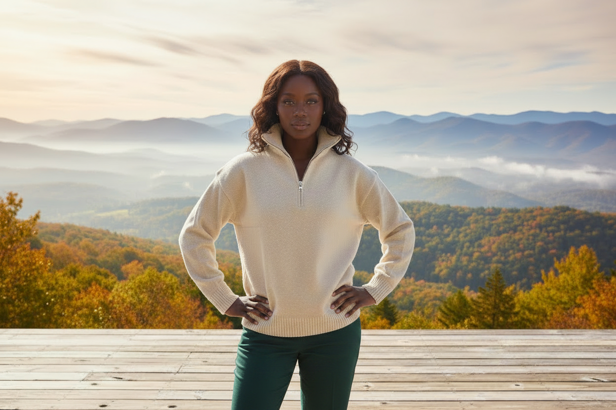 Retreat Half-Zip Pullover | Cashmere + Wool Blend Cozy Weekend Apparel