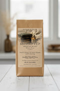 Second Cup Coffee Bag on the counter