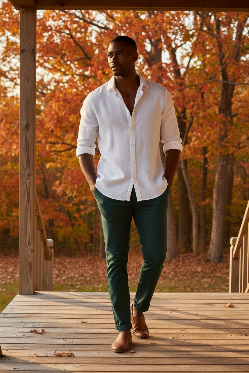 Weekend Cotton + Flax Shirt | Relaxed Button Down
