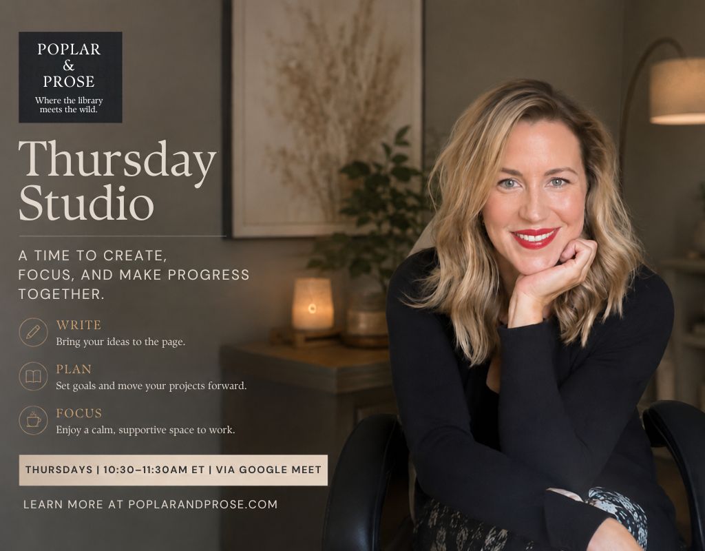 Poplar & Prose Society | Thursday Studio