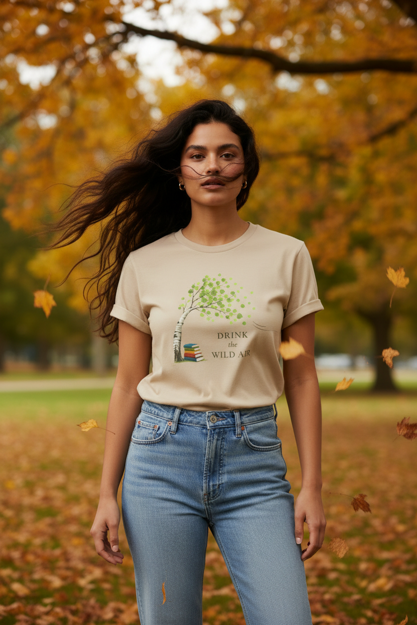 The Wild Air Tee—Illustrated | Organic Cotton Nature Shirt