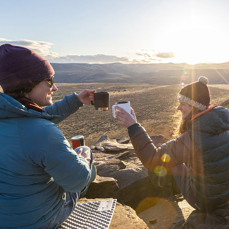 12oz Camp Mug | Insulated Coffee Mug with Splash-Proof Lid