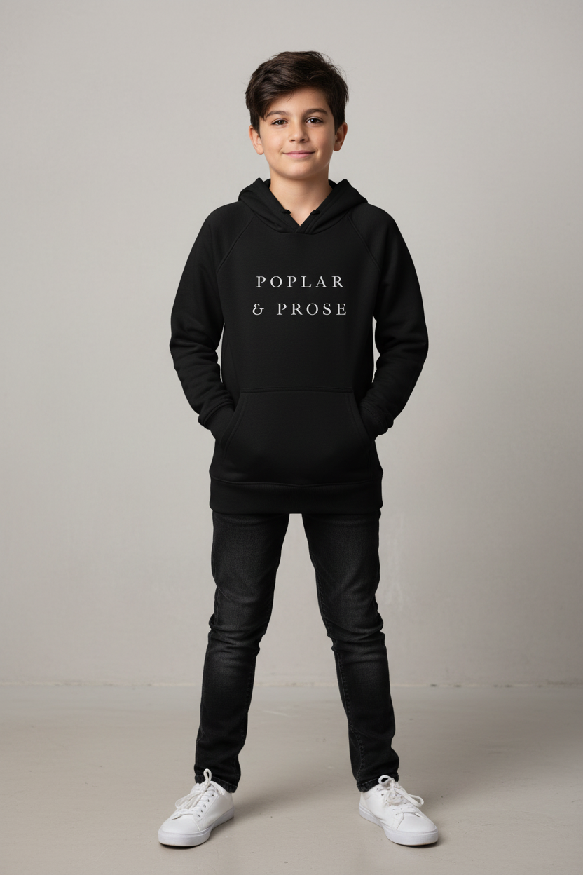 Children's Organic Cotton Hoodie | The Poplar & Prose Hoodie