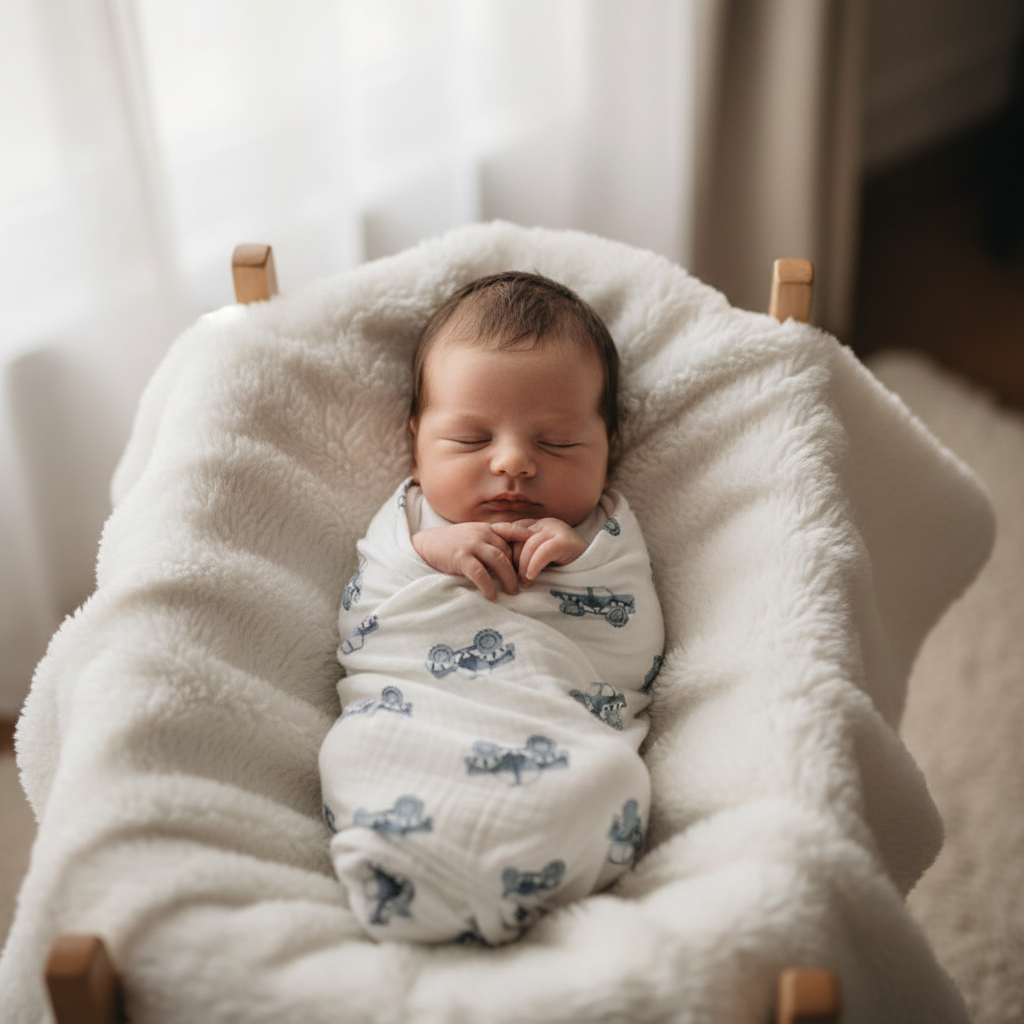 Little Explorers Swaddle Blanket, Set of Three