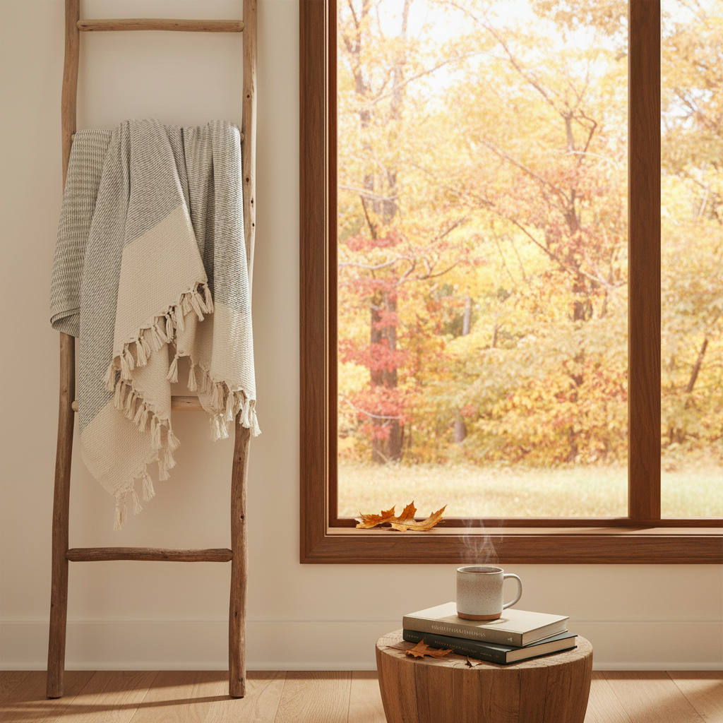 The Reading Season Throw | Turkish Cotton Blanket