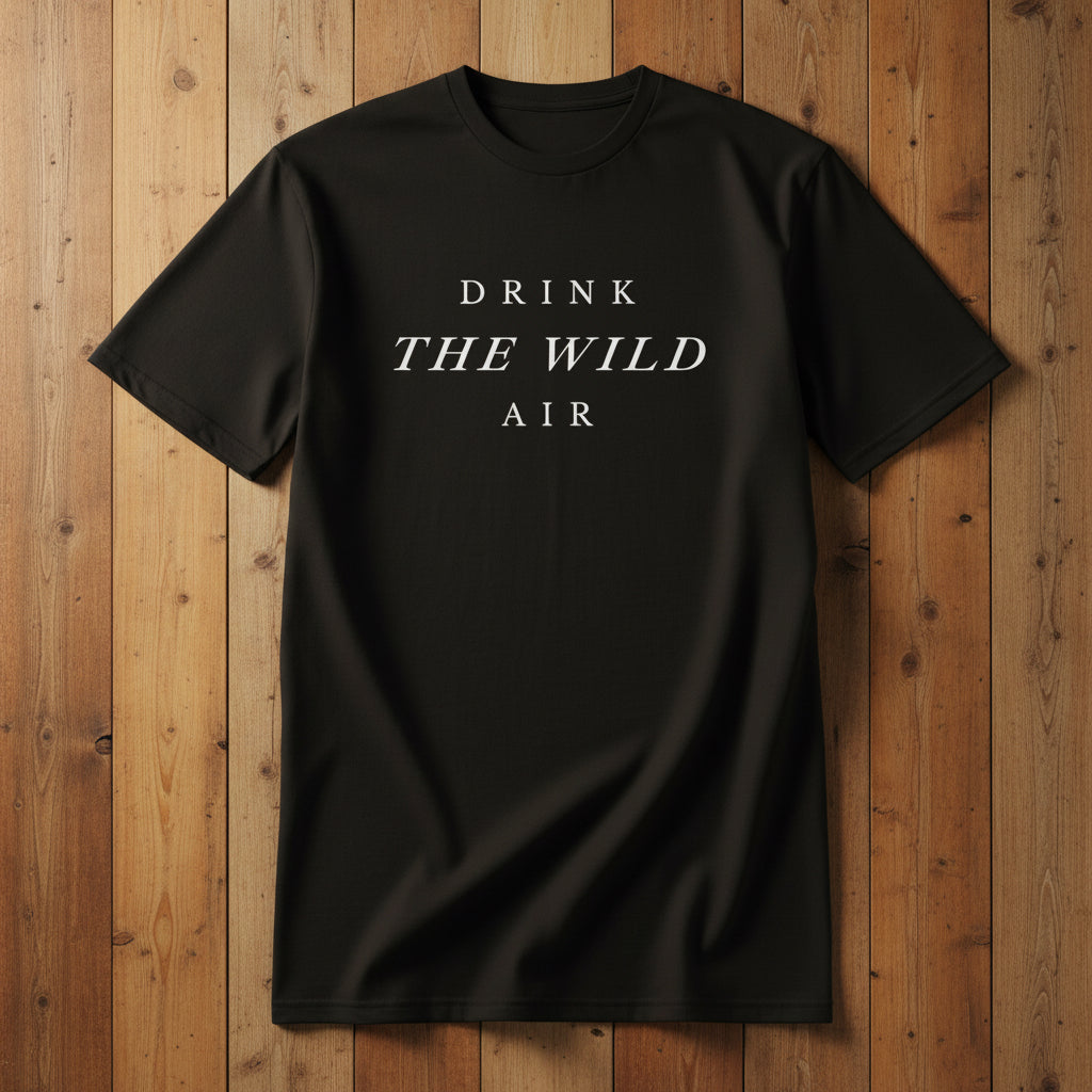 Wild Air Tee | Organic Nature Inspired Literary Tee