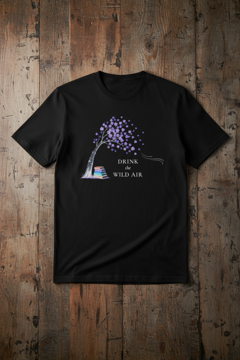 The Wild Air Tee—Illustrated | Organic Cotton Nature Shirt