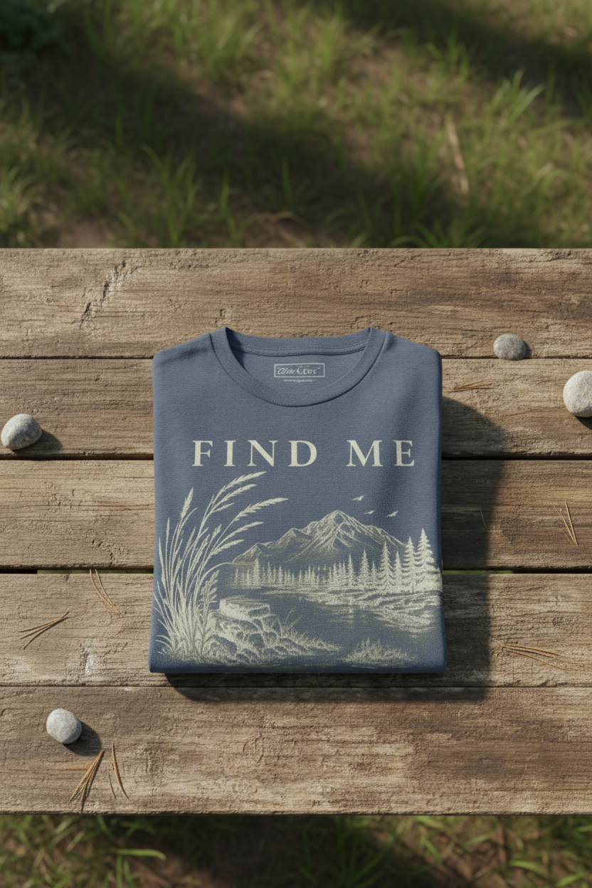 Quiet Tee—Illustrated  | Literary Graphic Organic T-Shirt