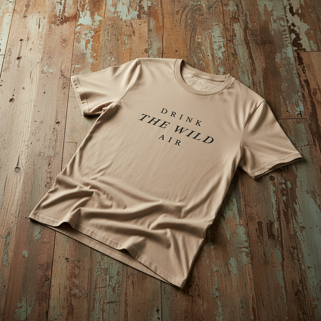Wild Air Tee | Organic Nature Inspired Literary Tee