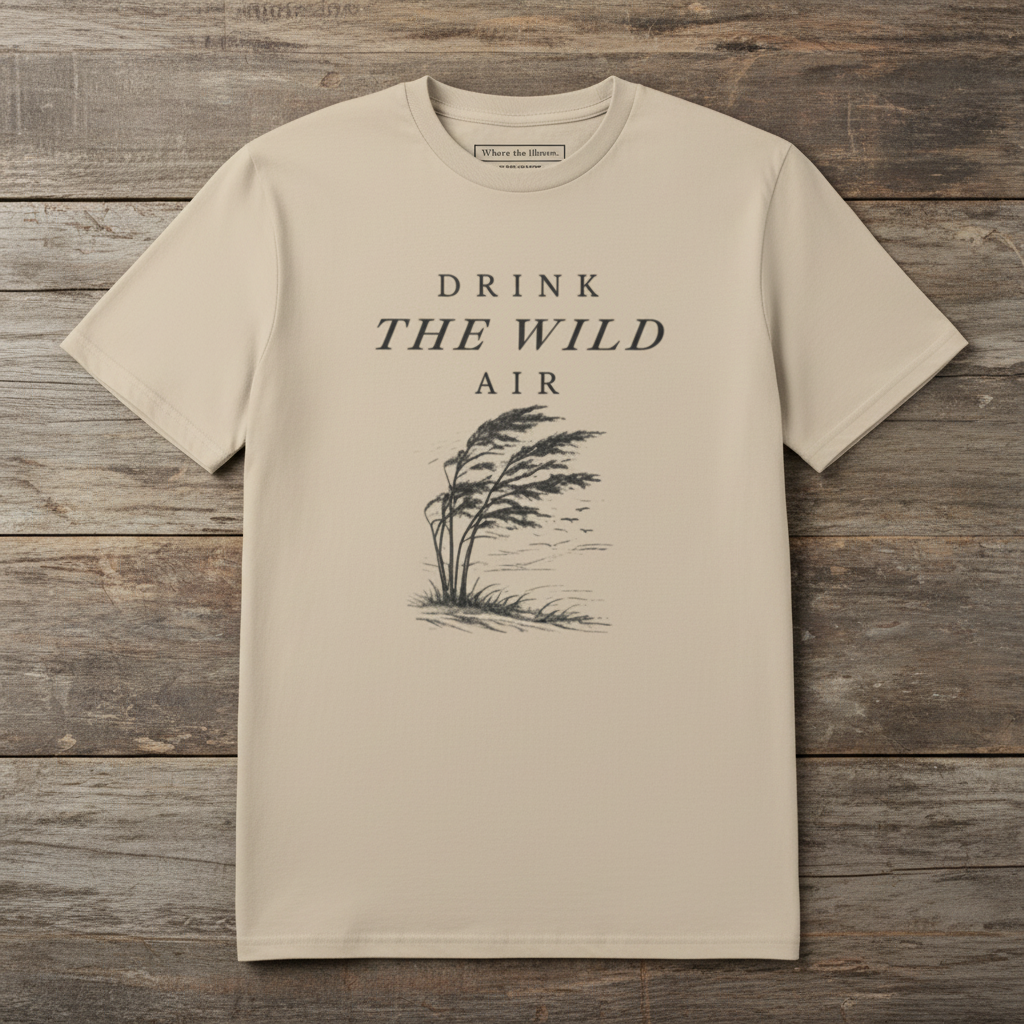 The Wild Air Tee—Illustrated | Organic Cotton Nature Shirt