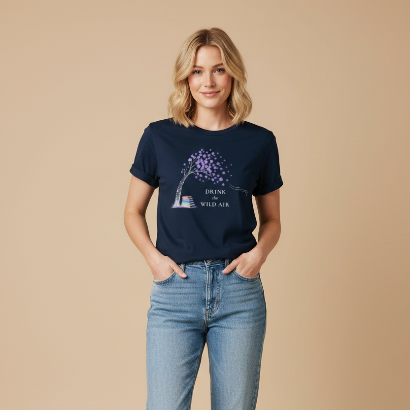 The Wild Air Tee—Illustrated | Organic Cotton Nature Shirt