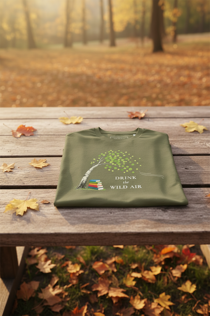 The Wild Air Tee—Illustrated | Organic Cotton Nature Shirt