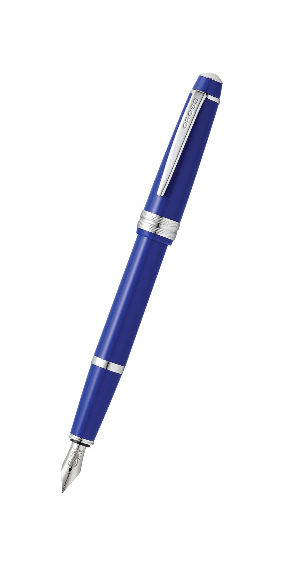 Bailey Light™ Polished Blue Resin Medium Nib Fountain Pen