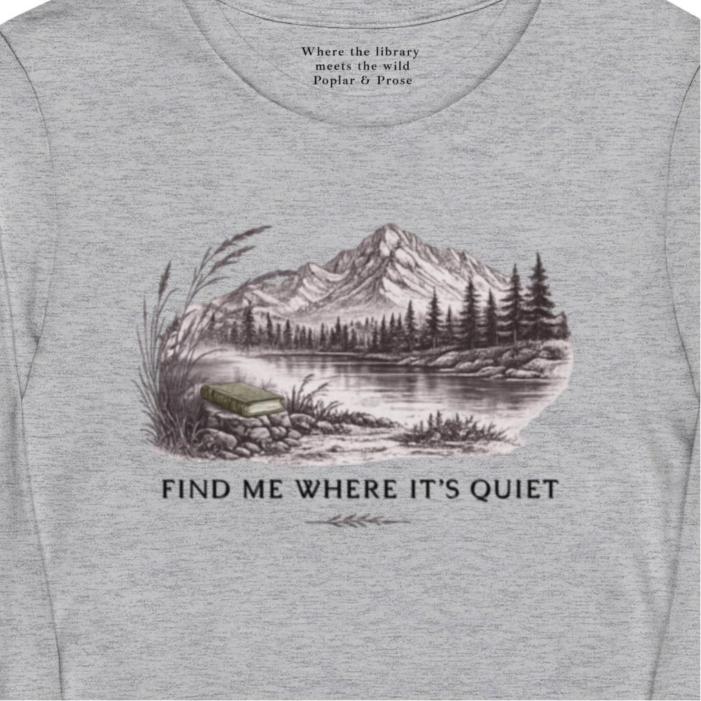 Where It's Quiet Youth Long Sleeve Tee